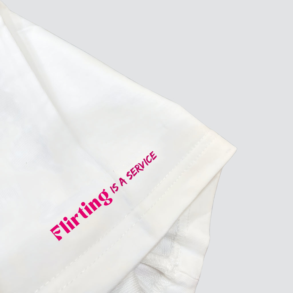 The Sass Distributor - White Oversized T-shirt