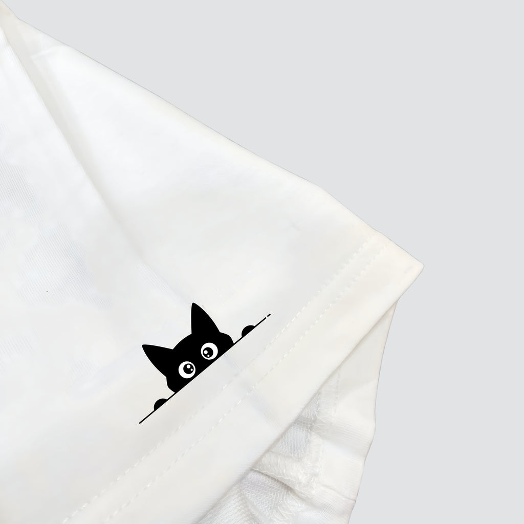 Made you Look - White Oversized T-shirt