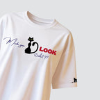 Made you Look - White Oversized T-shirt
