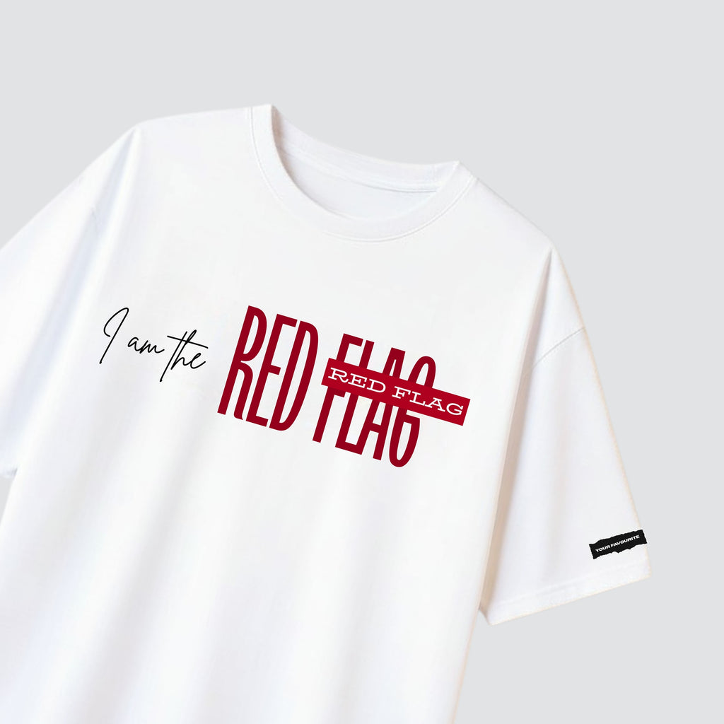 The Red Flag Oversized T-shirt
