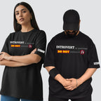 Introvert in Disguise Oversized T-shirt