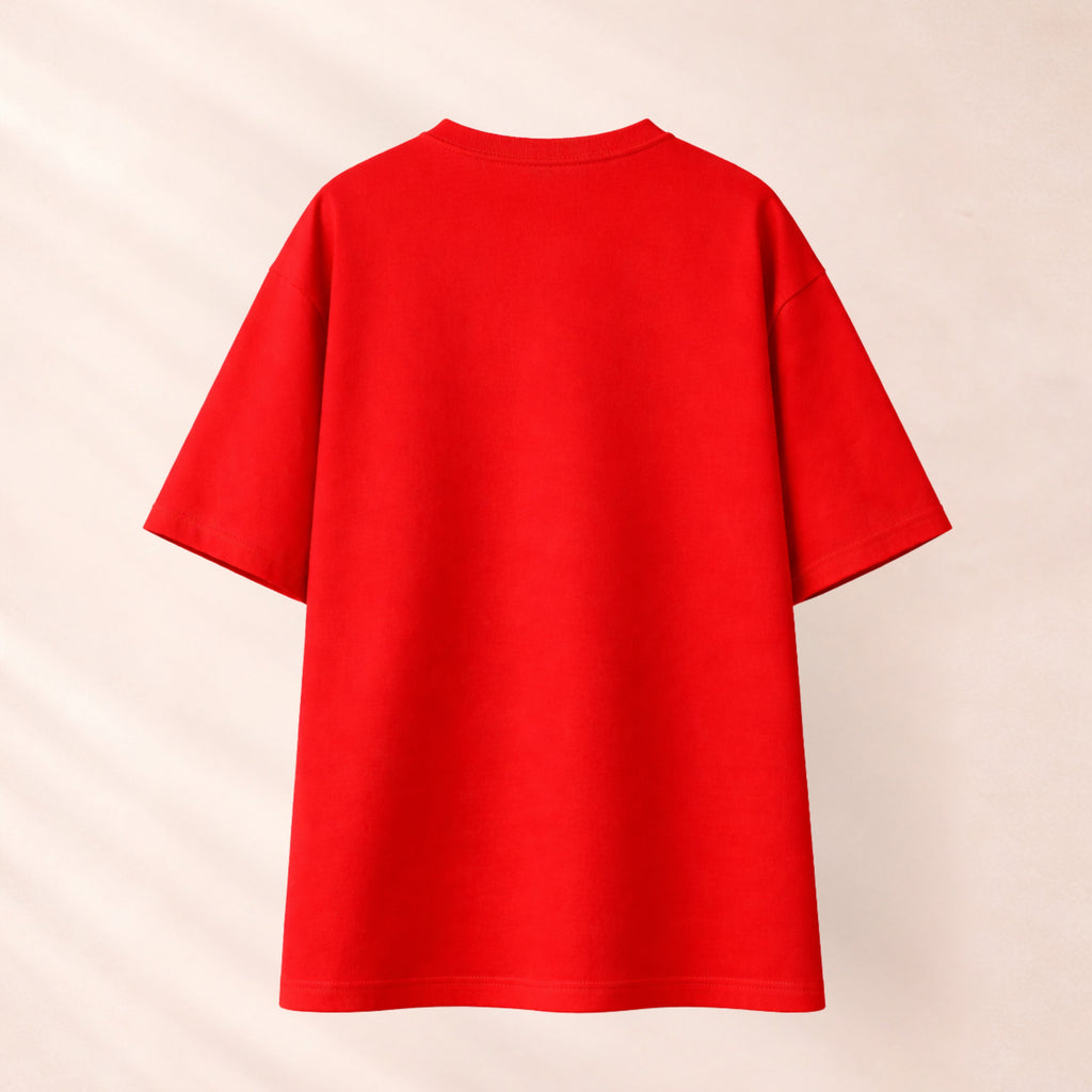 OFFRAAG Essentials Oversized T-Shirt – RED