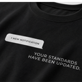 Standards Updated - Black Oversized T-Shirt