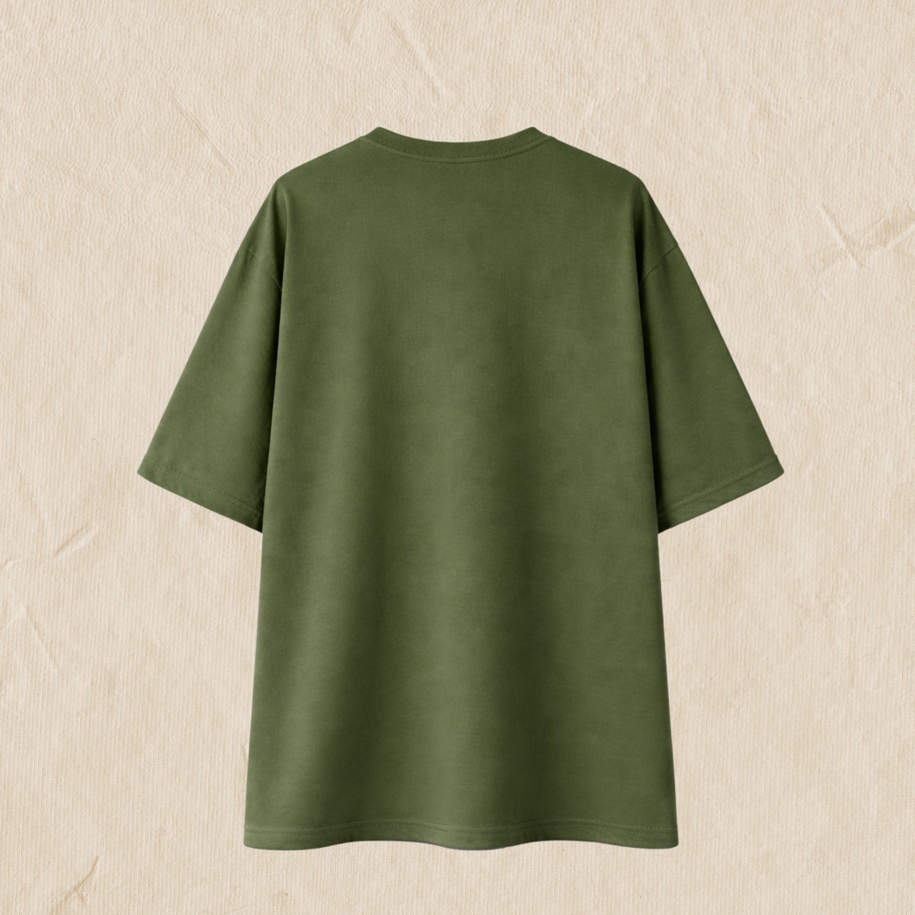 OFFRAAG Essentials Oversized T-Shirt – OLIVE GREEN