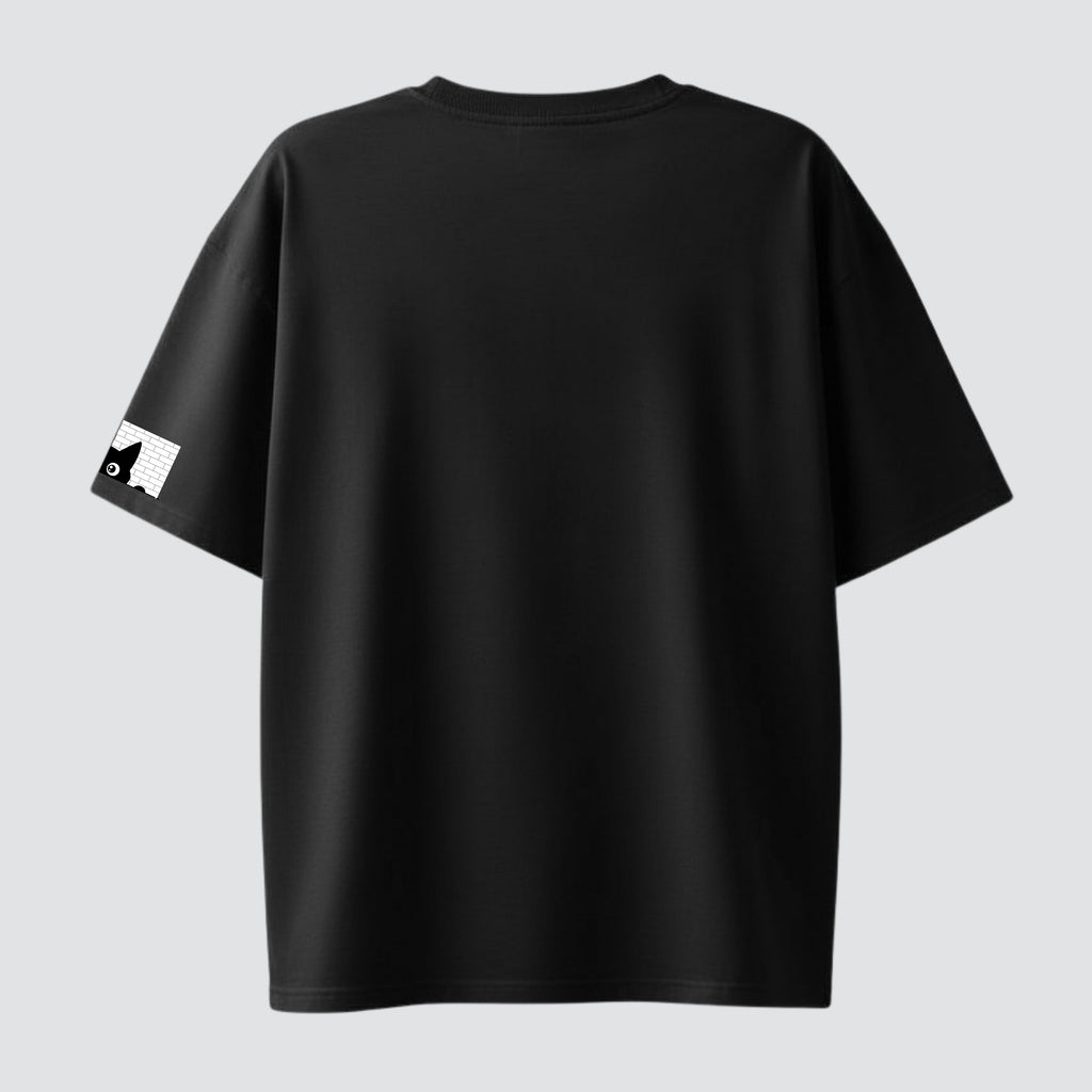 Made you Look - Black Oversized Tshirt
