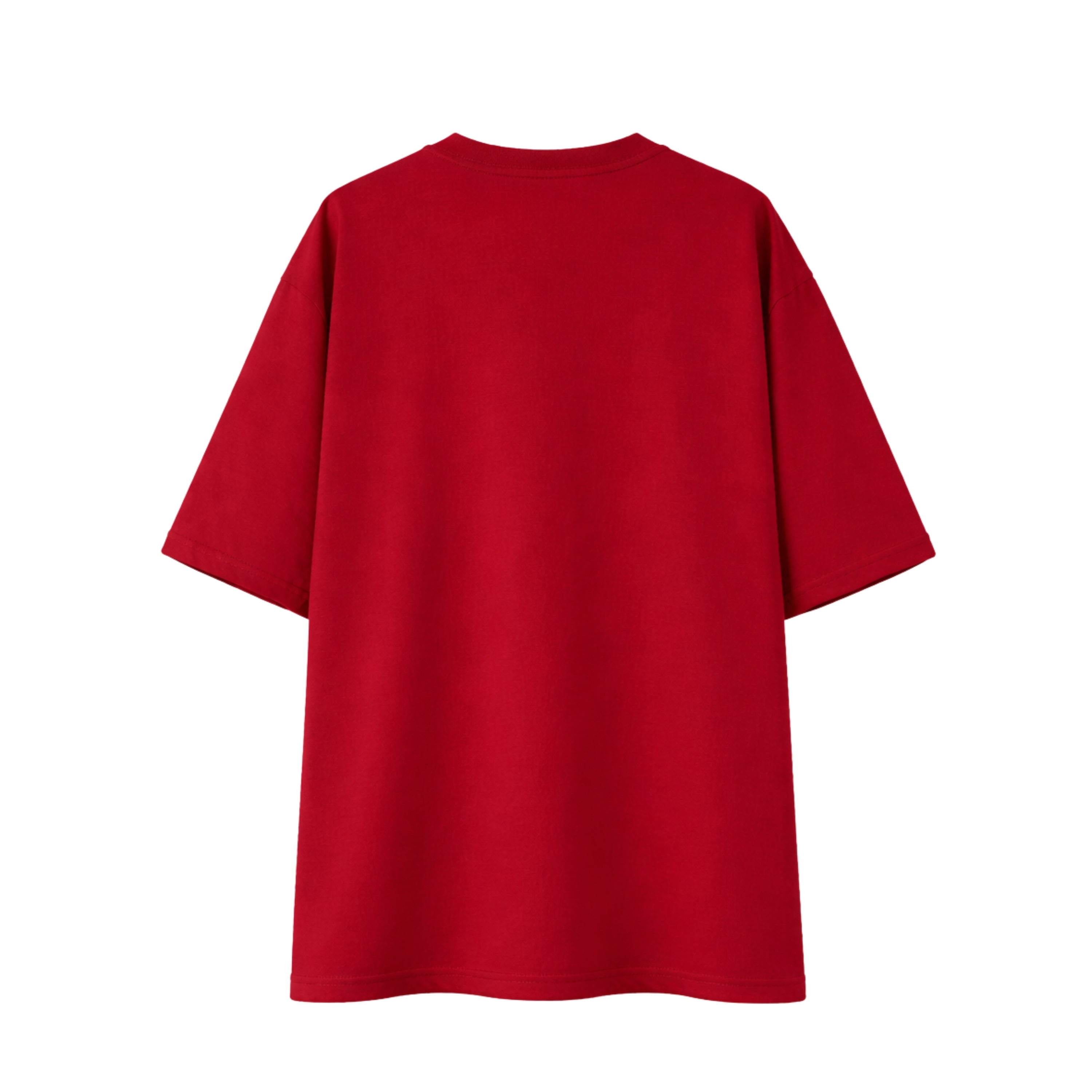 OFFRAAG Essentials Oversized T-Shirt - MAROON