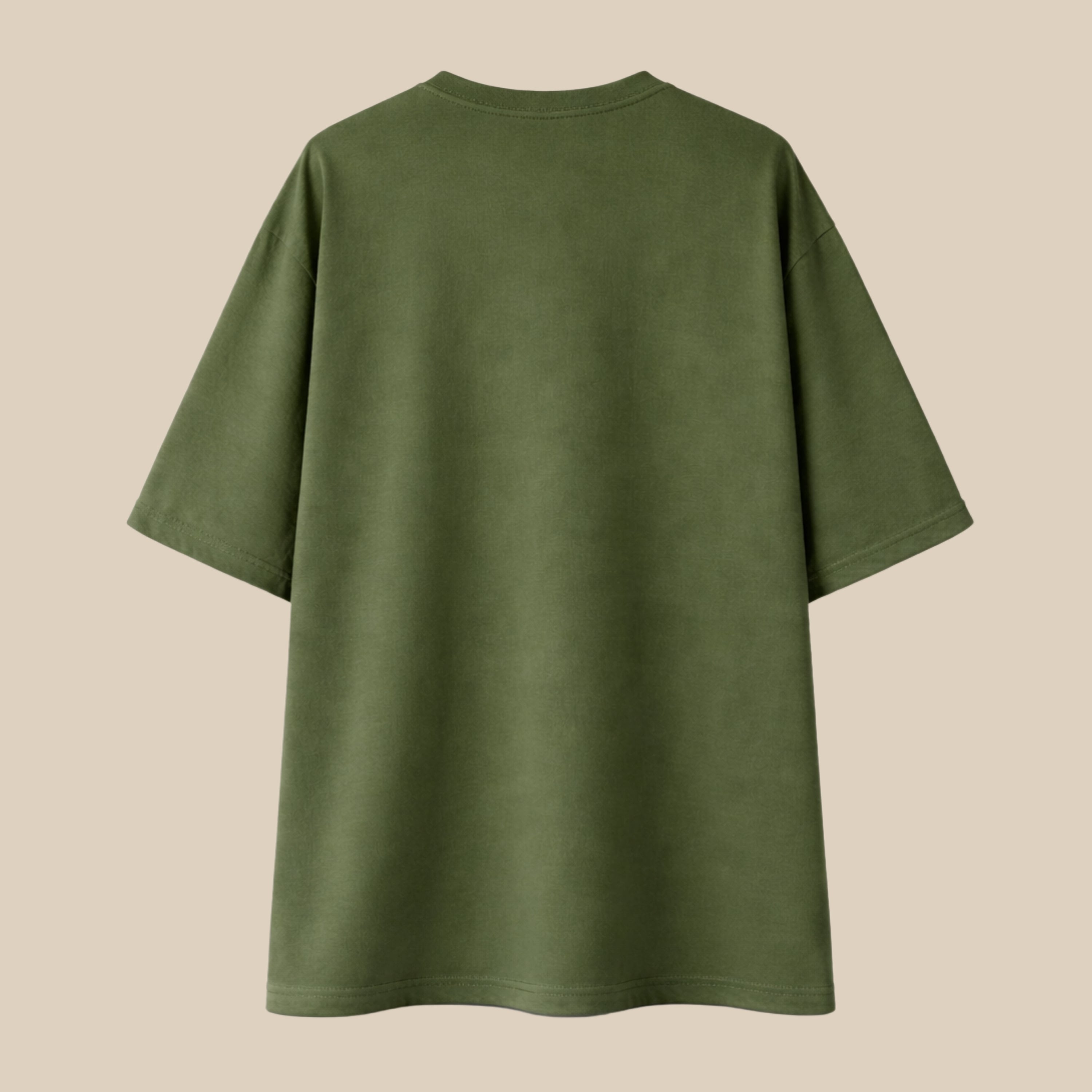 Hustle Babe - Olive Green Oversize T-shirt
