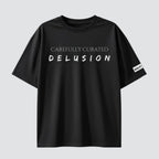 The Delusion - Black Oversized T-shirt