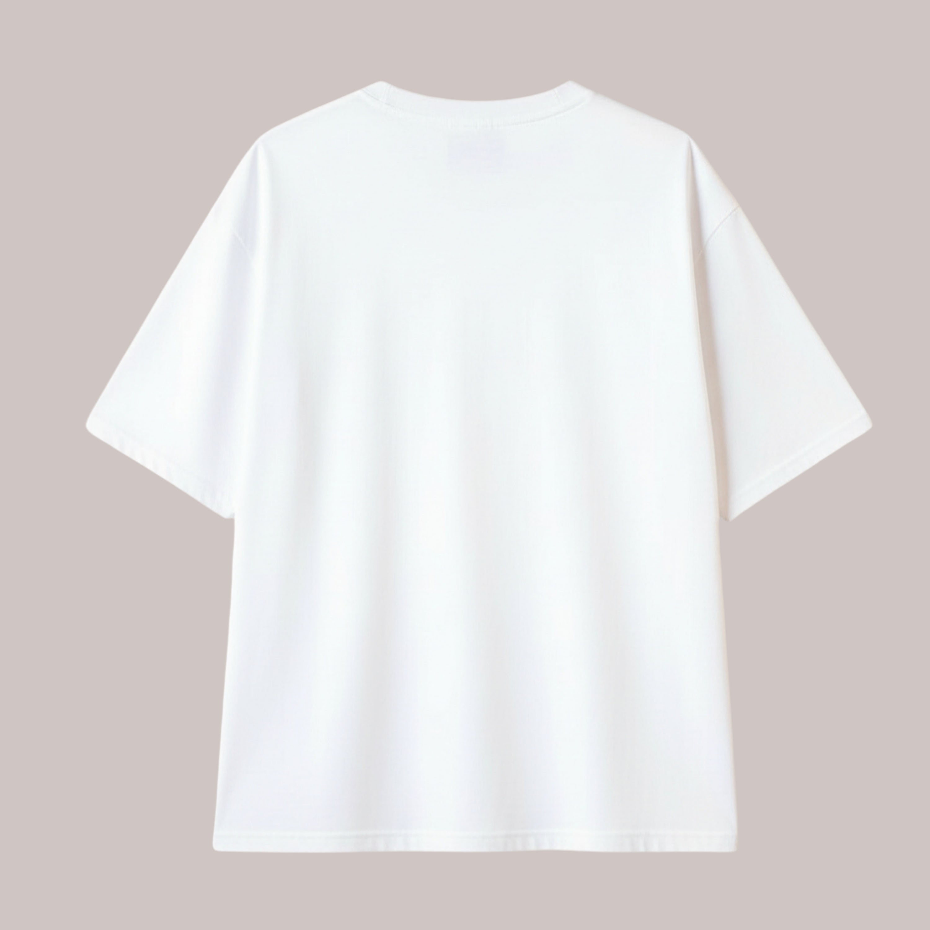 Somehow, still - White Oversize T-shirt