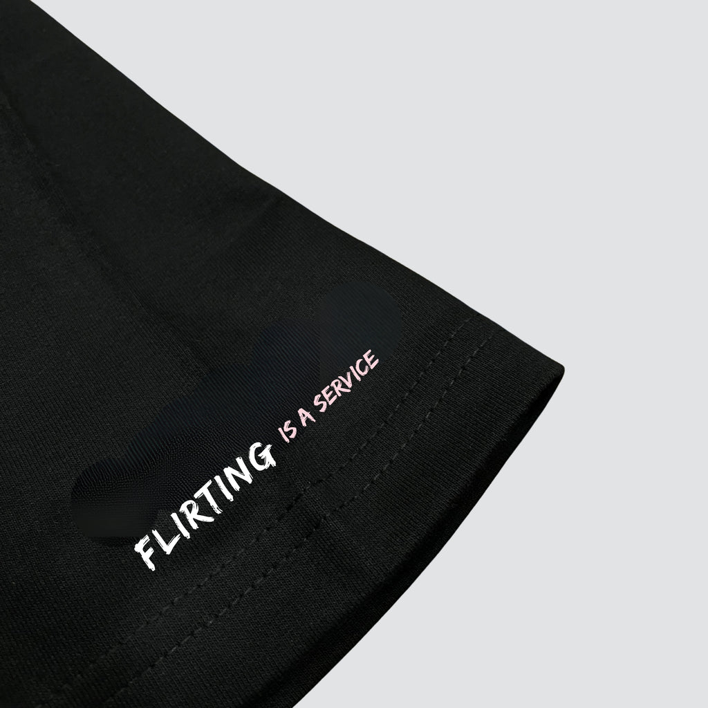 The Sass Distributor - Black Oversized T-shirt