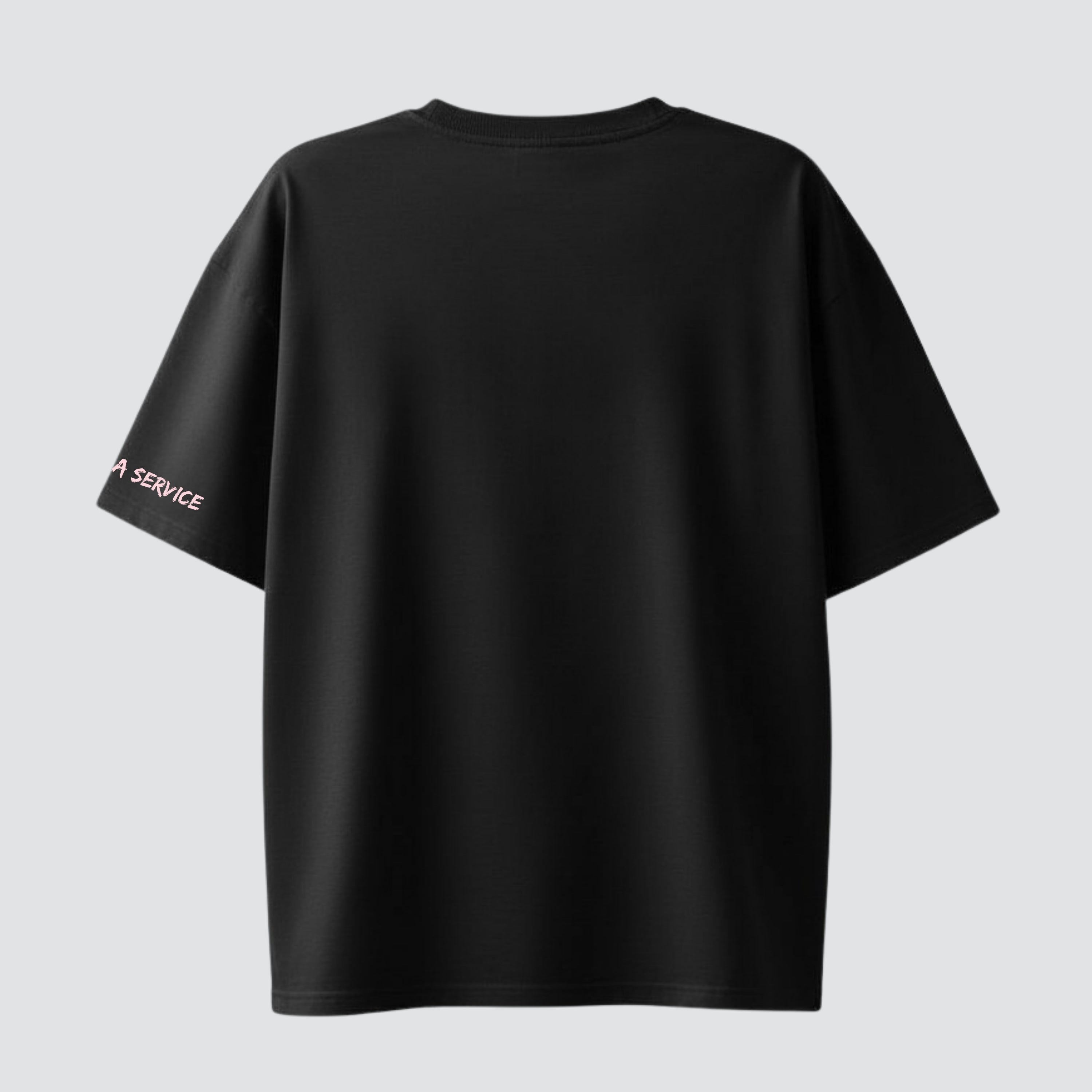 The Sass Distributor - Black Oversized T-shirt