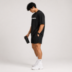 No shortcuts - Black Oversized T-Shirt