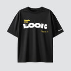 Made you Look - Black Oversized Tshirt