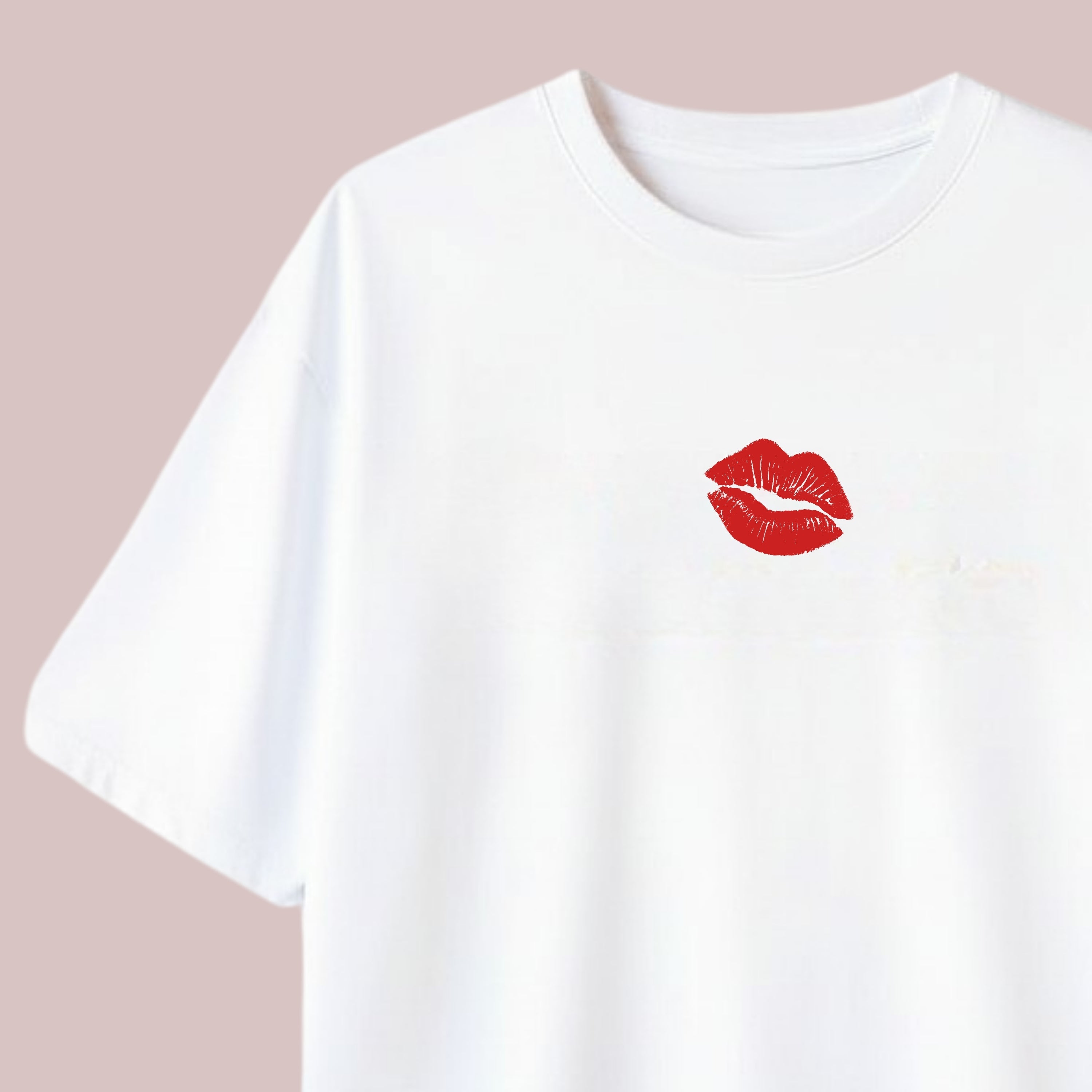 Fluent in Eye Rolls - White Oversize T-shirt
