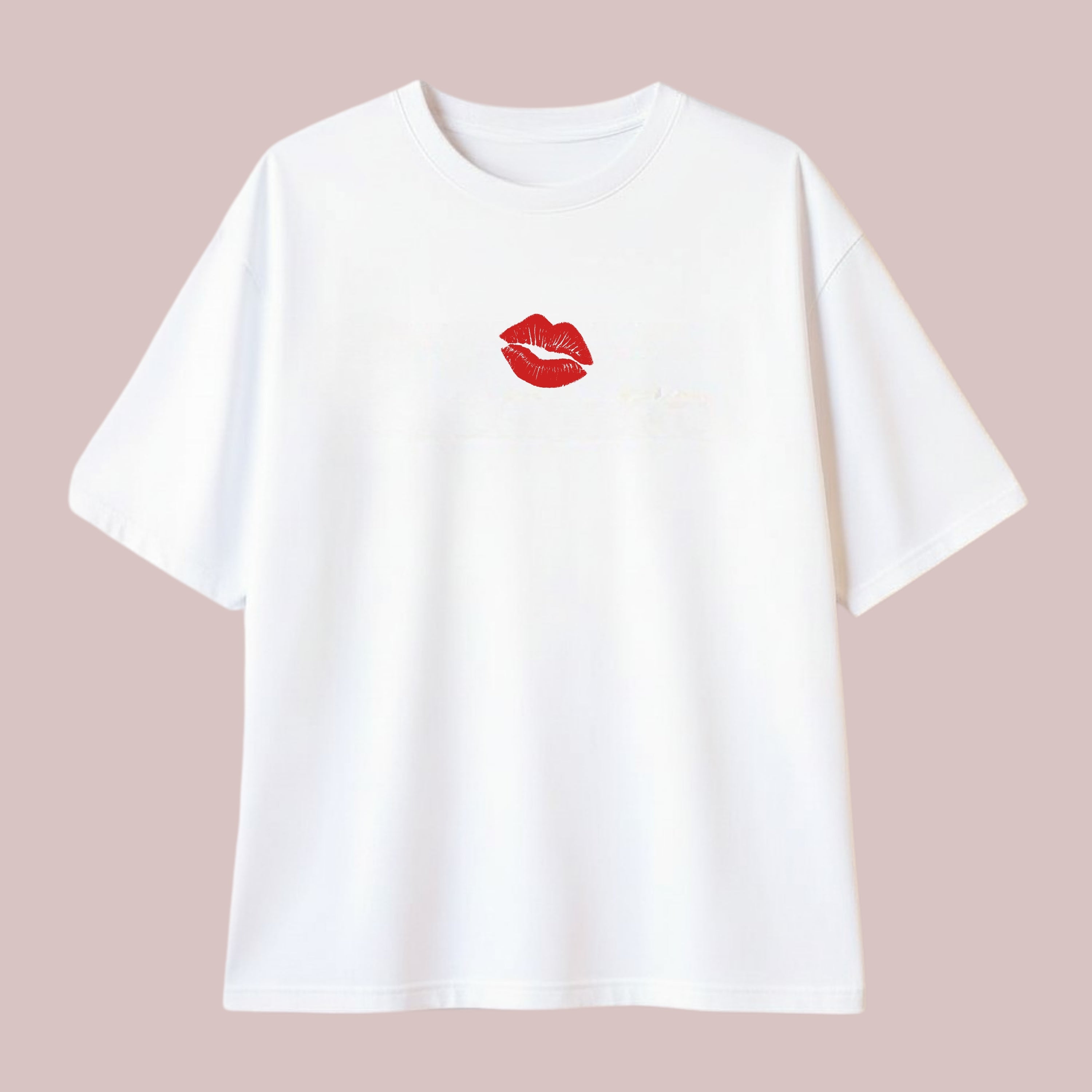 Fluent in Eye Rolls - White Oversize T-shirt