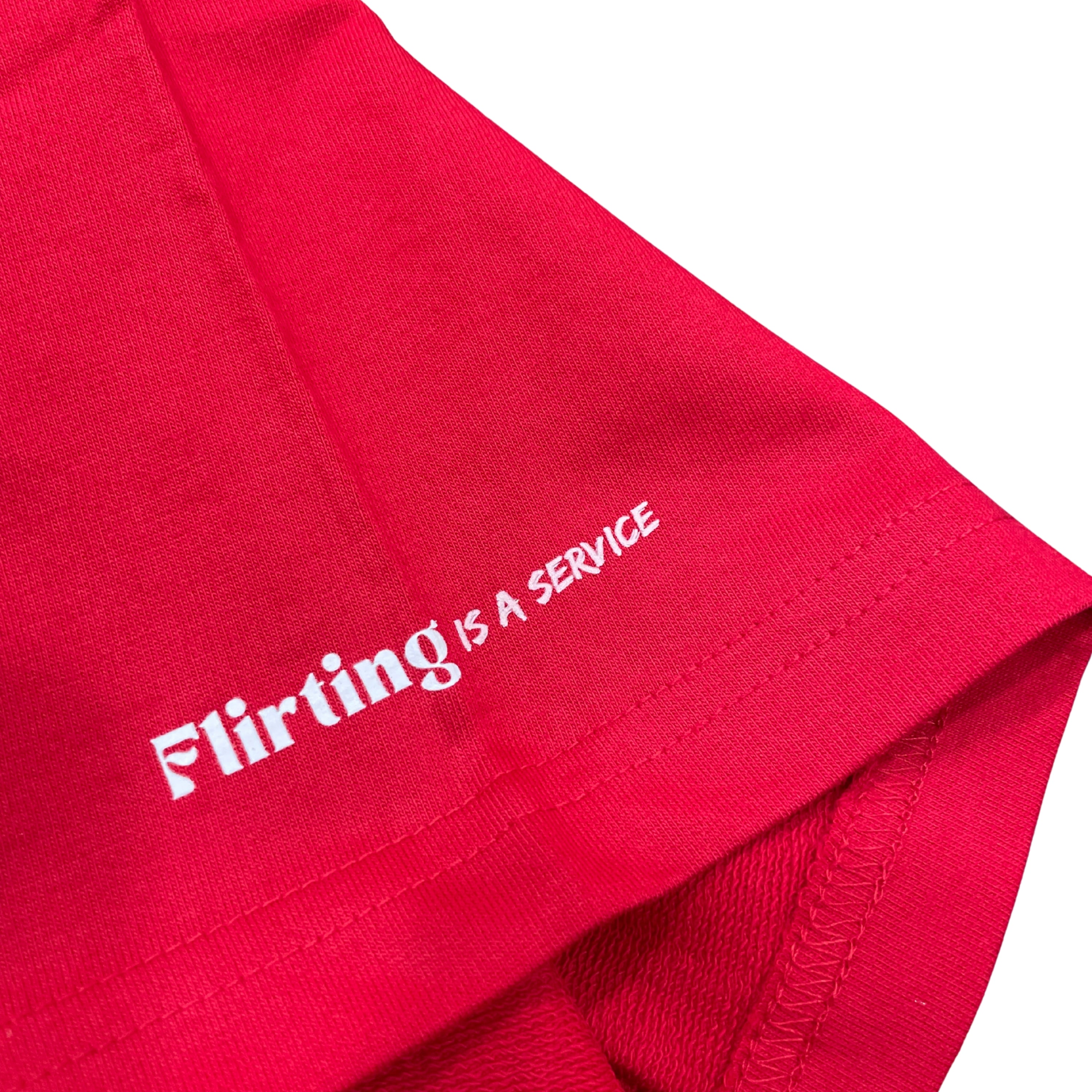 The Sass Distributor - Red Oversized T-shirt