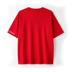 The Sass Distributor - Red Oversized T-shirt