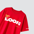 Made you Look - Red Oversized Tshirt