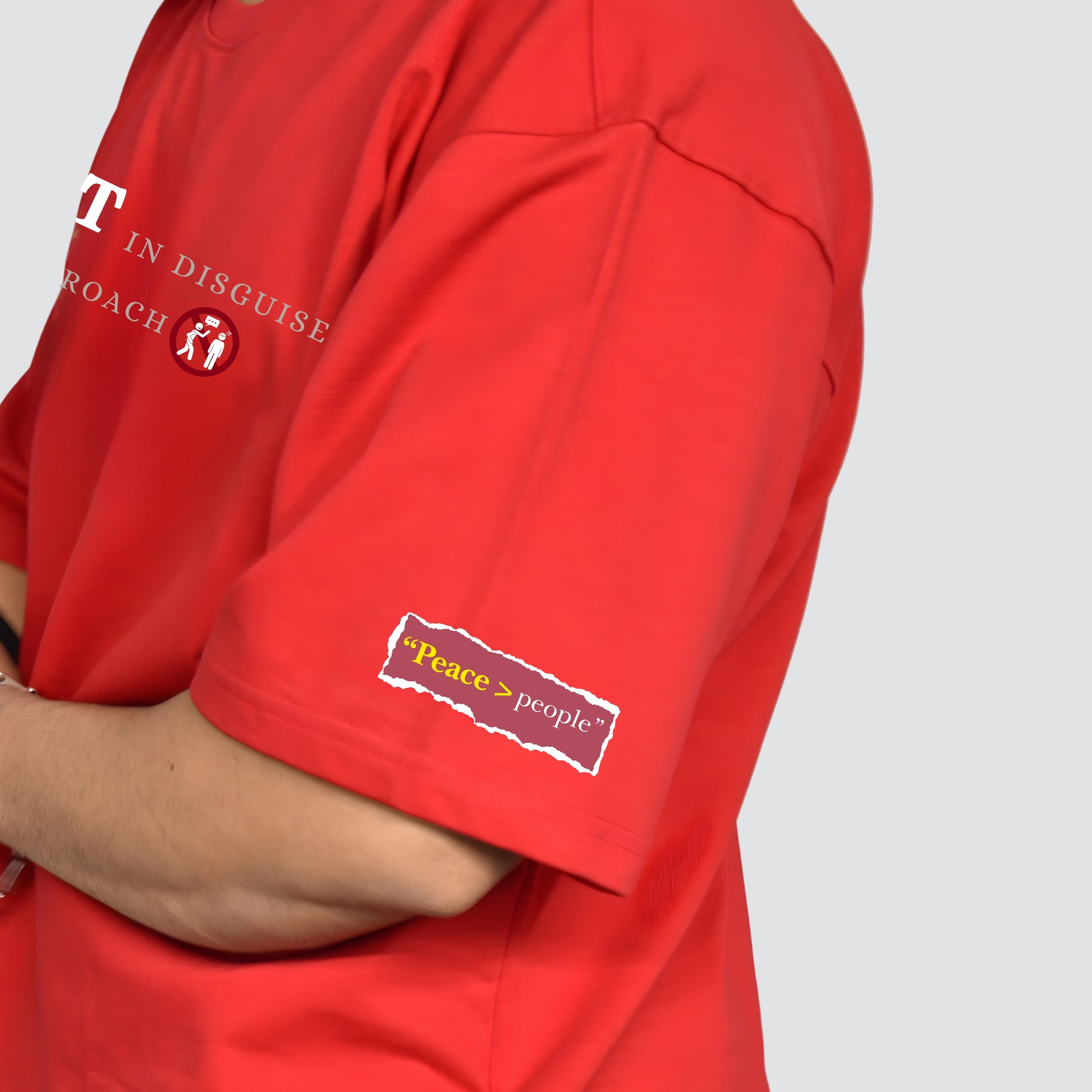 Introvert in Disguise Oversized T-shirt