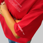 The Delusion - Red Oversized T-shirt