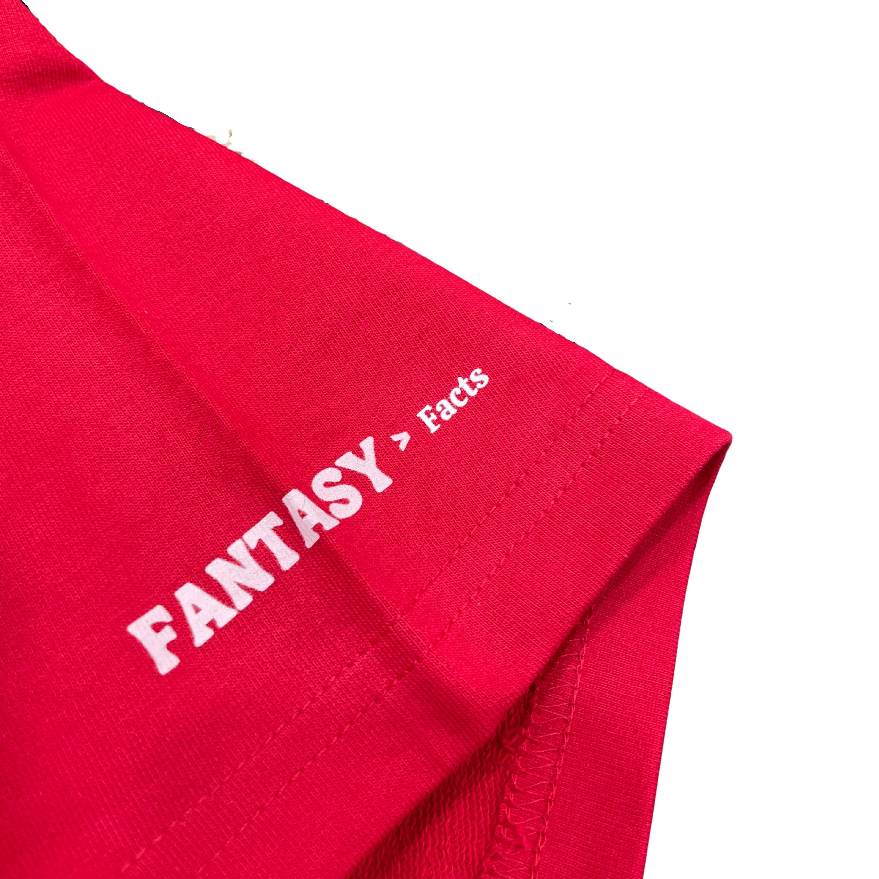 The Delusion - Red Oversized T-shirt