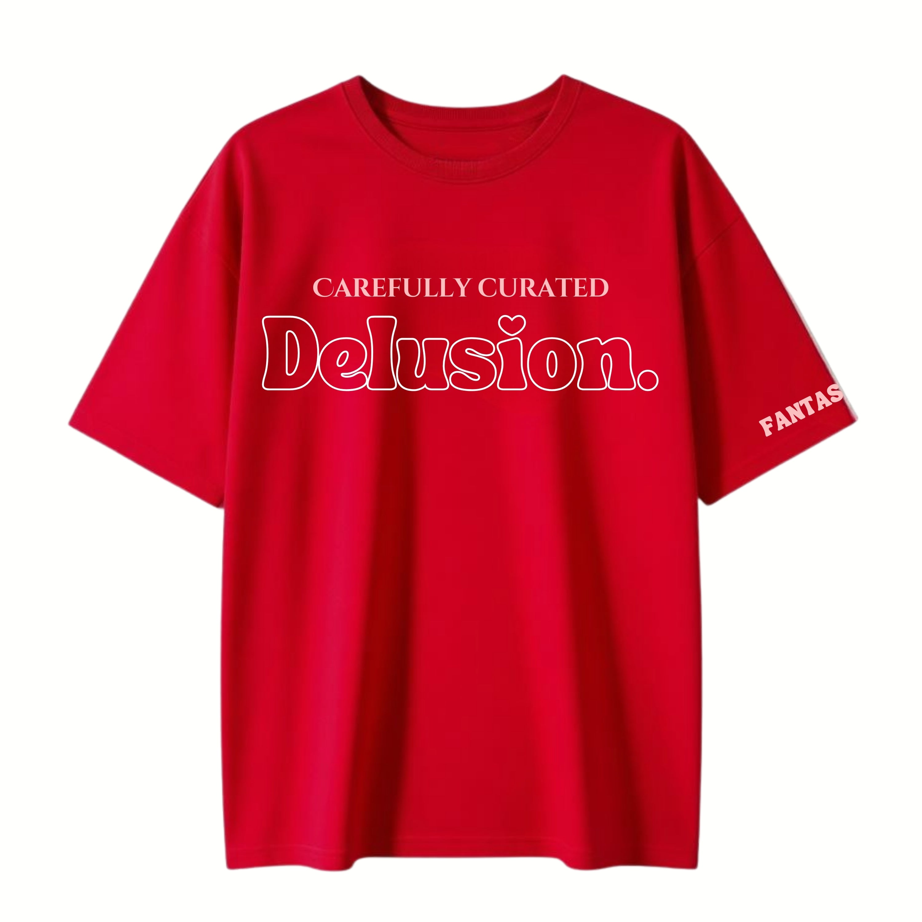 The Delusion - Red Oversized T-shirt