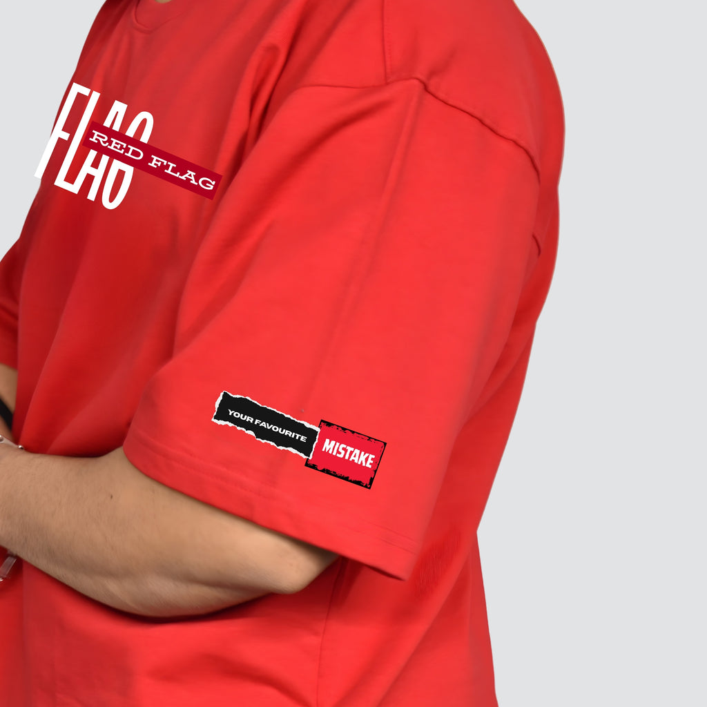 The Red Flag Oversized T-shirt