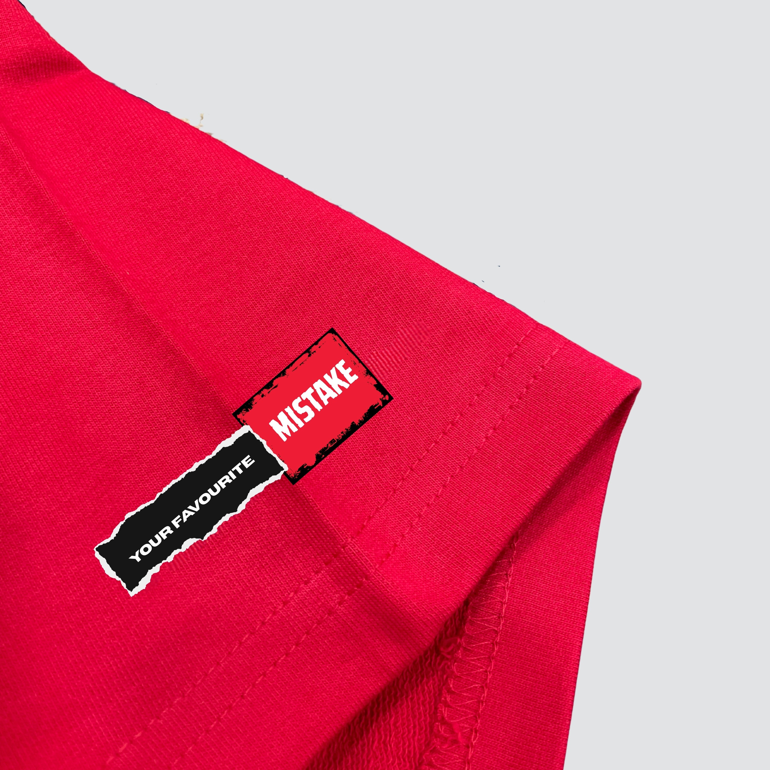 The Red Flag - Red Oversized T-shirt