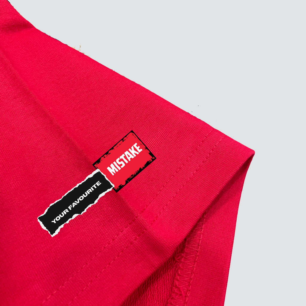 The Red Flag - Red Oversized T-shirt