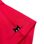 Made you Look - Red Oversized Tshirt