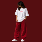 Bad Decision Maker - White Oversized T-Shirt