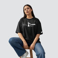 Made you Look - Black Oversized Tshirt