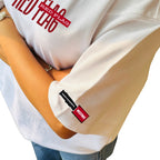 The Red Flag - White Oversized T-shirt