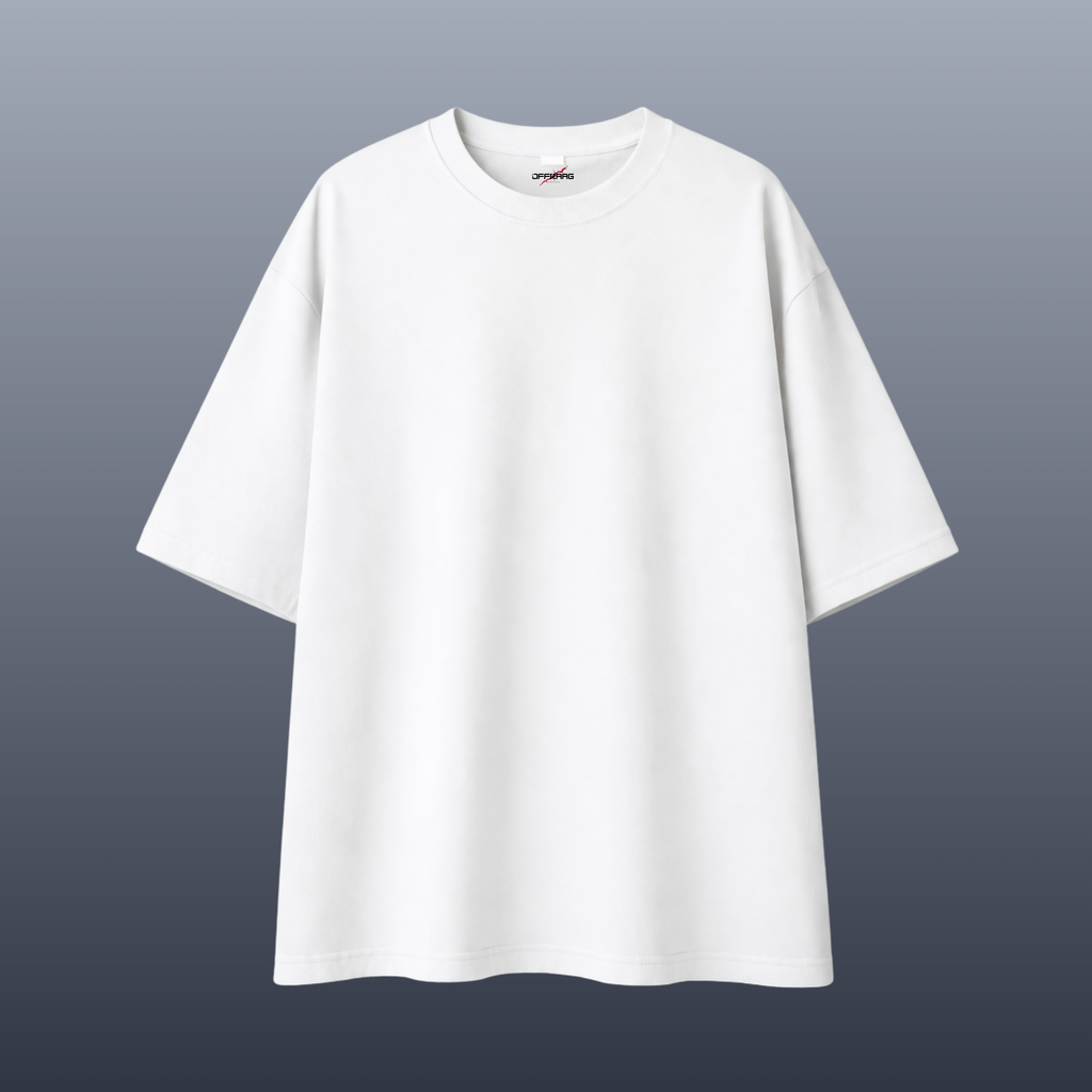 OFFRAAG Essentials Oversized T-Shirt – WHITE
