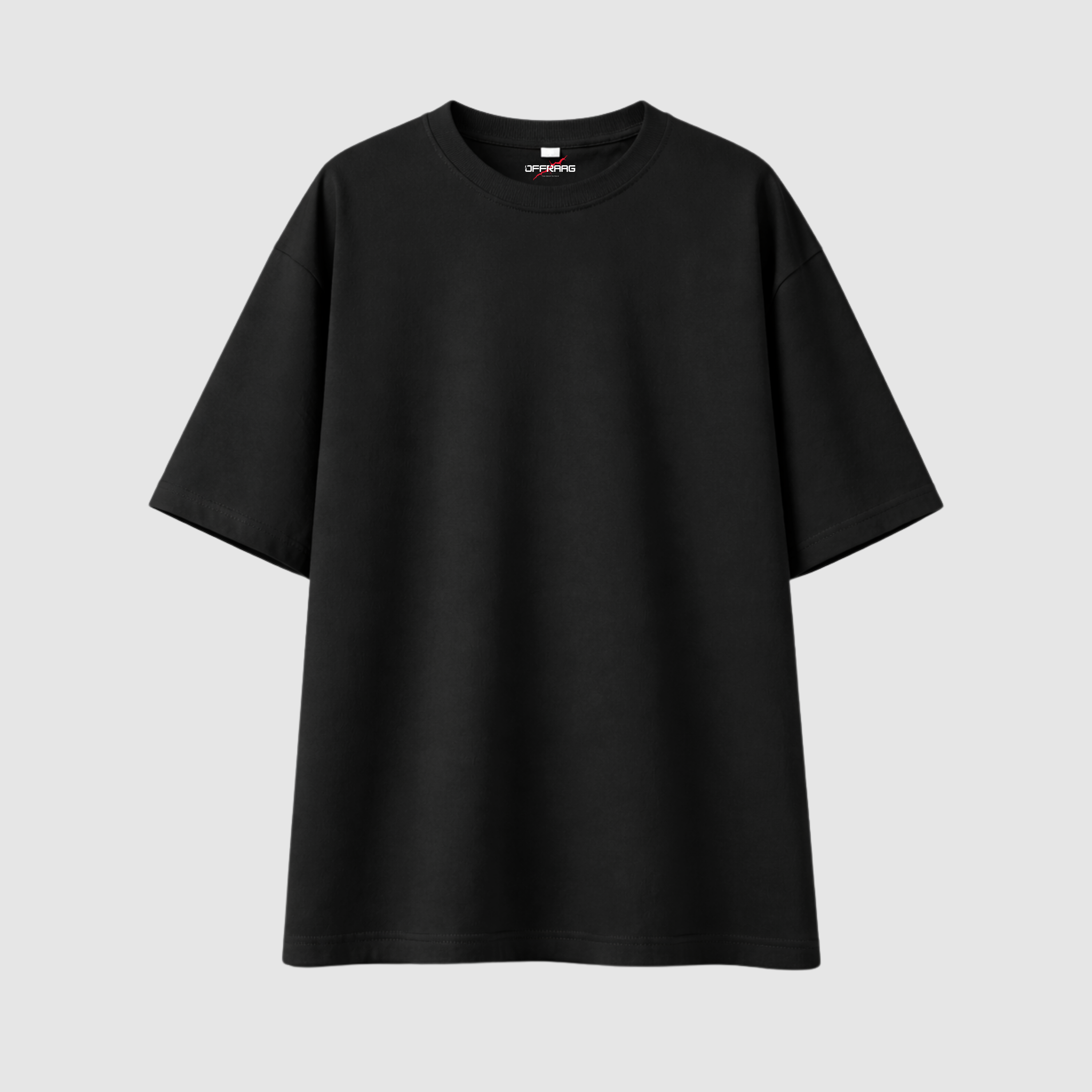OFFRAAG Essentials Oversized T-Shirt – BLACK