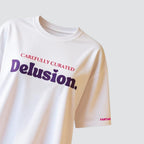 The Delusion - White Oversized T-shirt