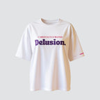 The Delusion - White Oversized T-shirt