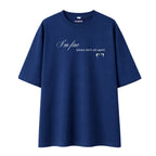 I’m Fine - Indigo Blue Oversize T-shirt