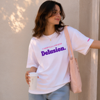 The Delusion - White Oversized T-shirt