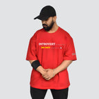Introvert in Disguise Oversized T-shirt