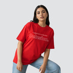 The Delusion - Red Oversized T-shirt
