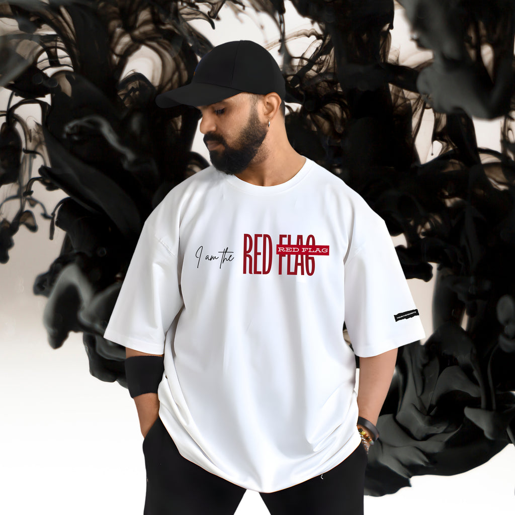 The Red Flag Oversized T-shirt